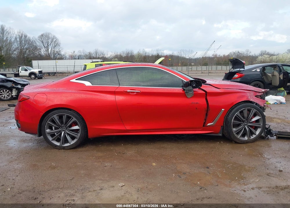 2018 INFINITI Q60 3.0T RED SPORT 400 VIN: JN1FV7EL7JM630781
