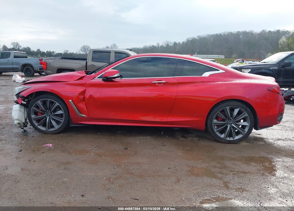 2018 INFINITI Q60 3.0T RED SPORT 400 VIN: JN1FV7EL7JM630781