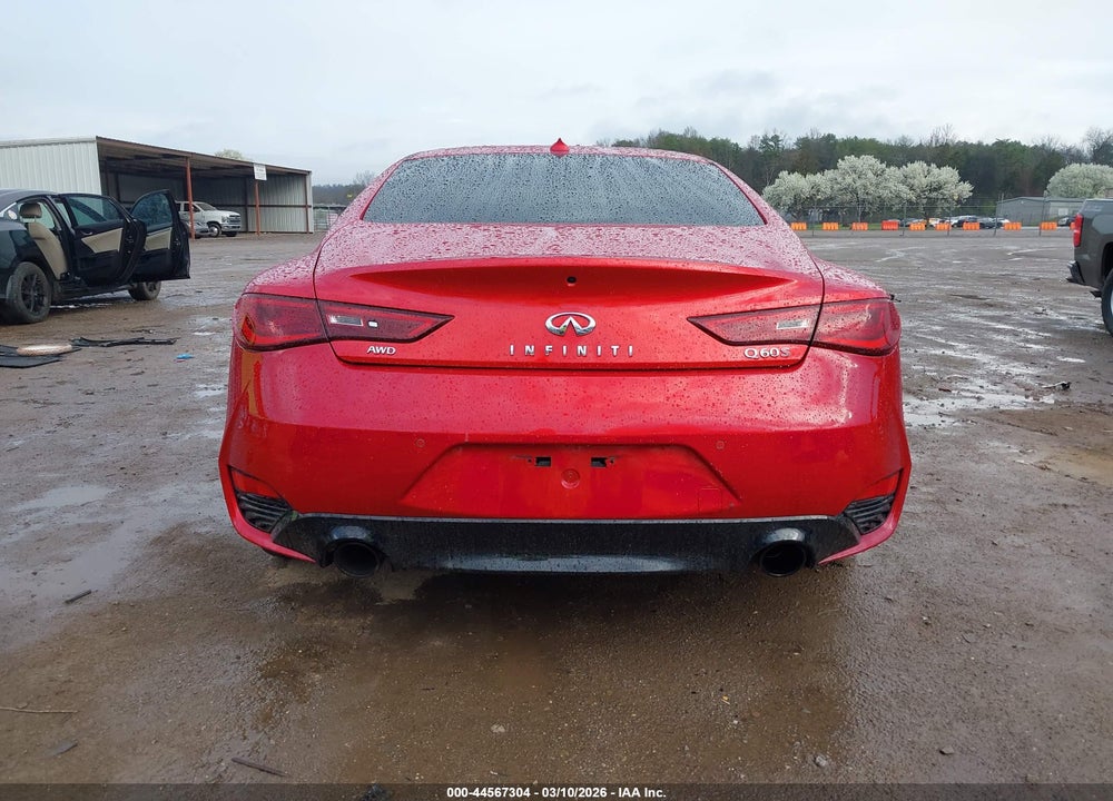 2018 INFINITI Q60 3.0T RED SPORT 400 VIN: JN1FV7EL7JM630781