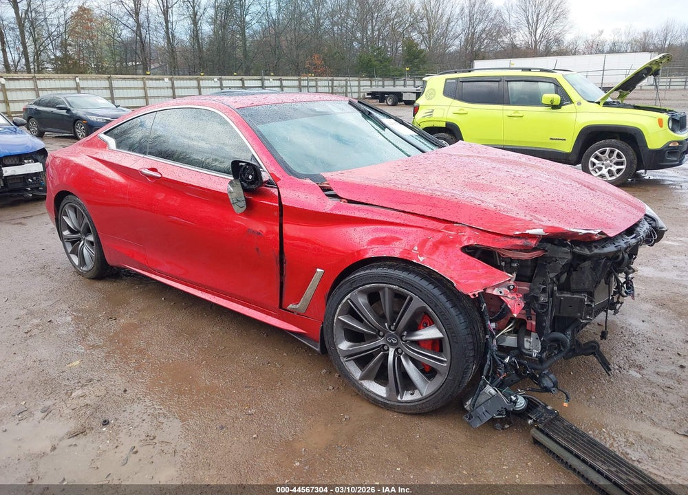 2018 INFINITI Q60 3.0T RED SPORT 400 VIN: JN1FV7EL7JM630781