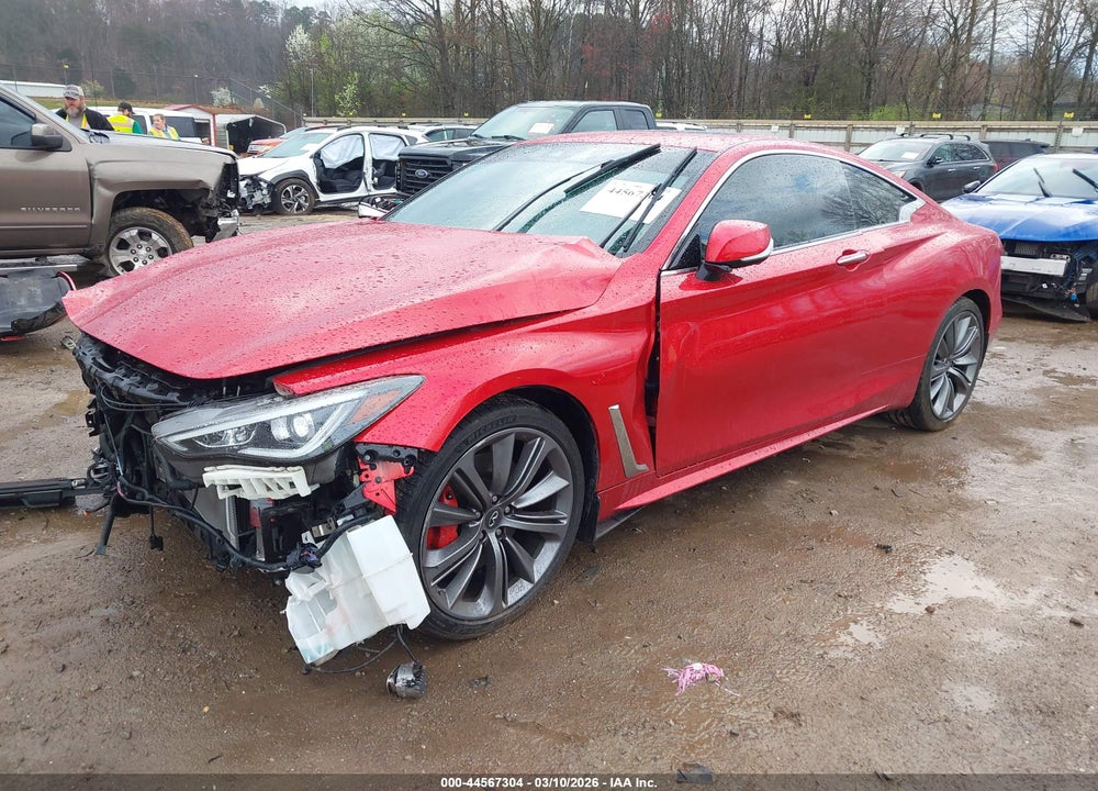 2018 INFINITI Q60 3.0T RED SPORT 400 VIN: JN1FV7EL7JM630781