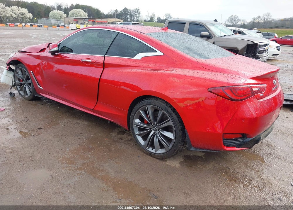2018 INFINITI Q60 3.0T RED SPORT 400 VIN: JN1FV7EL7JM630781