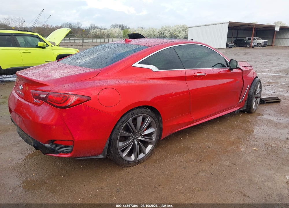 2018 INFINITI Q60 3.0T RED SPORT 400 VIN: JN1FV7EL7JM630781