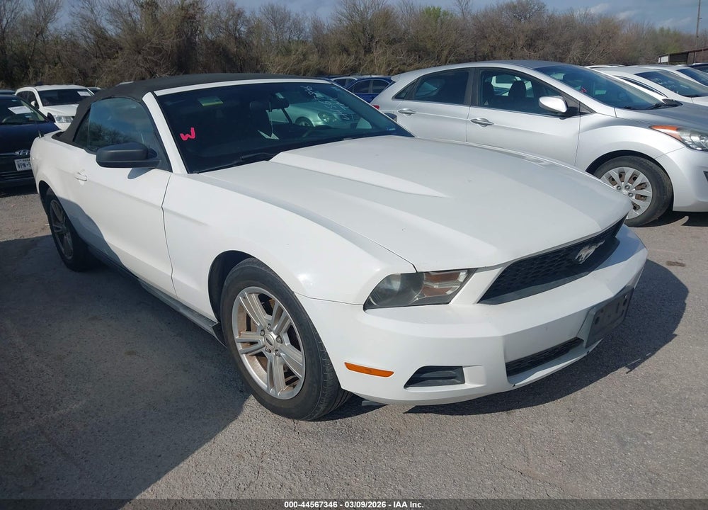 2012 FORD MUSTANG V6 VIN: 1ZVBP8EM1C5241200