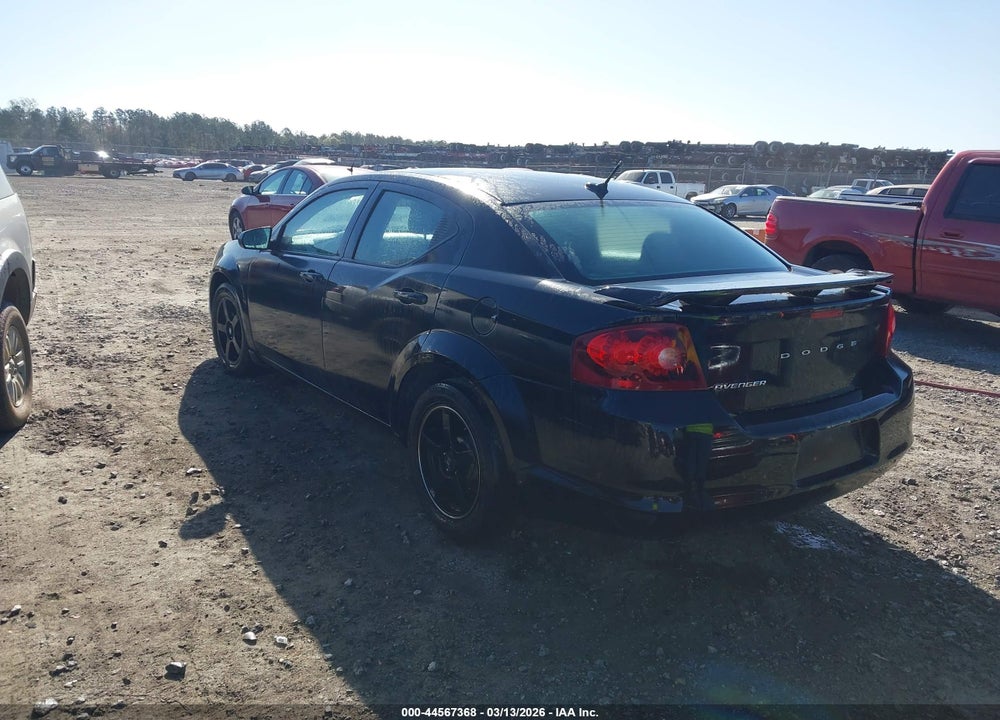 2012 DODGE AVENGER SE VIN: 1C3CDZAB9CN128531