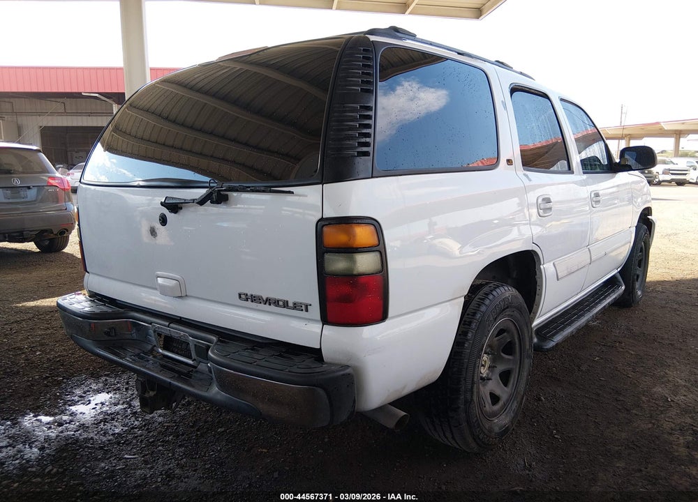2004 CHEVROLET TAHOE LT VIN: 1GNEK13T54R264125