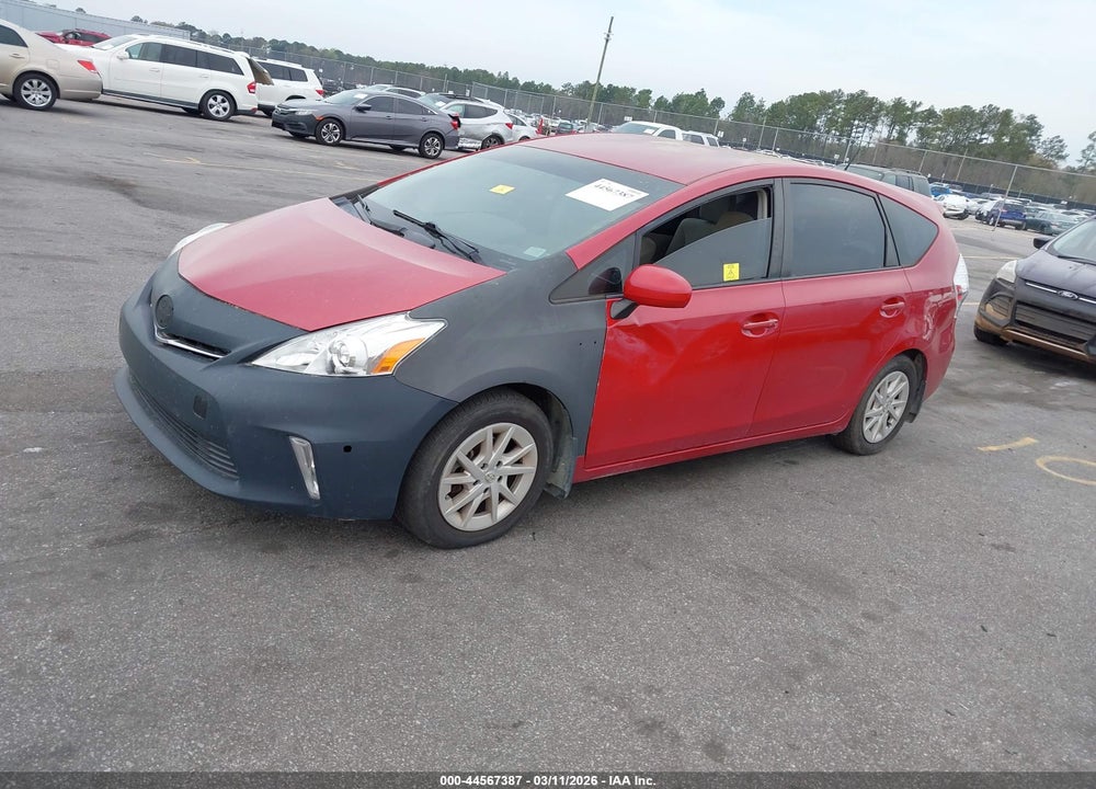 2012 TOYOTA PRIUS V VIN: JTDZN3EU2C3121671