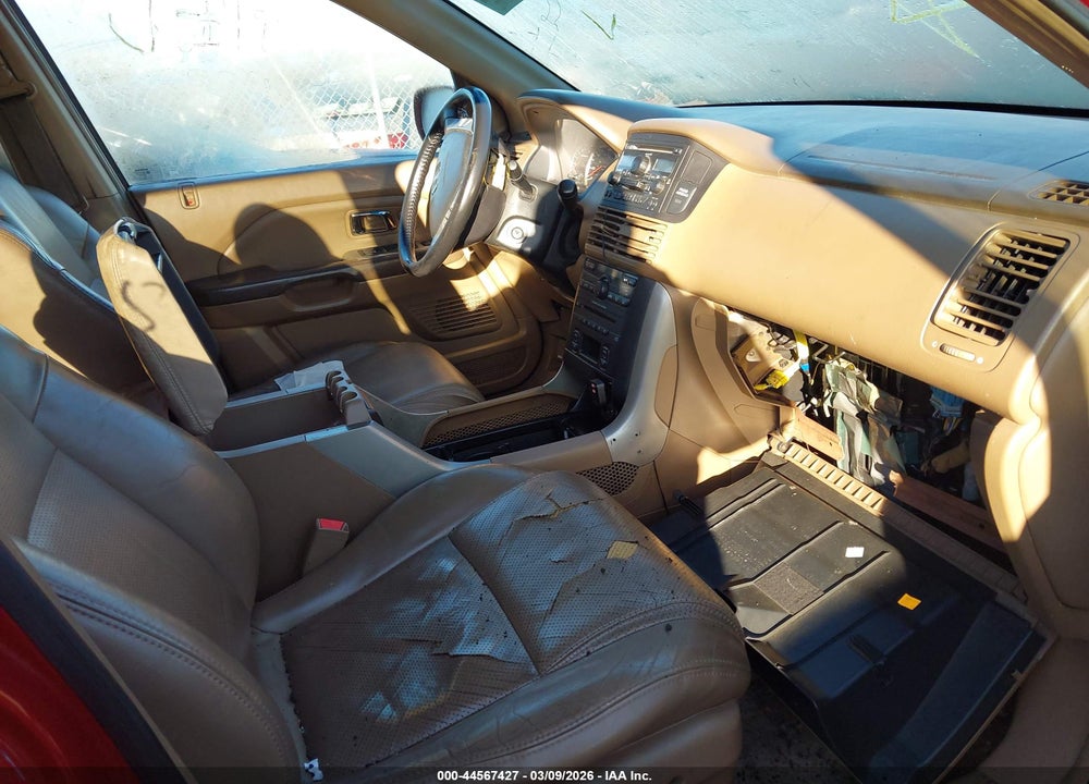 2005 HONDA PILOT EX-L VIN: 2HKYF18585H538205