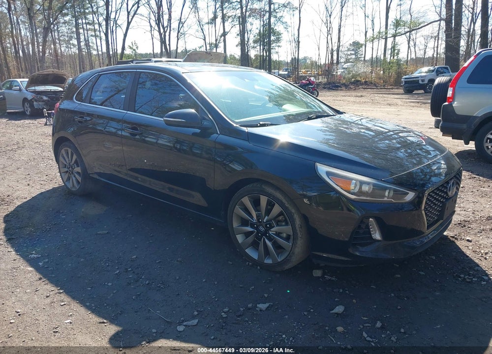 2018 HYUNDAI ELANTRA GT SPORT VIN: KMHH55LC3JU037735