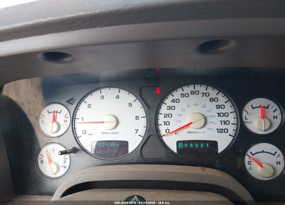 2005 DODGE RAM 1500 SLT/LARAMIE VIN: 1D7HA18D05S264060