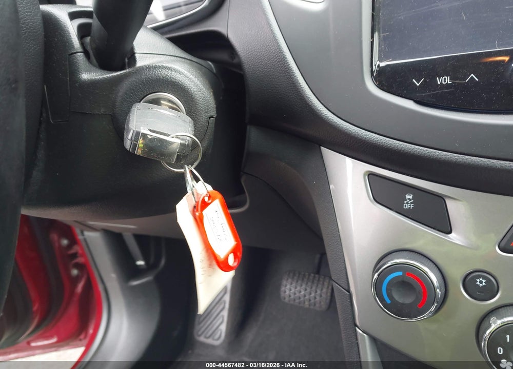 2015 CHEVROLET TRAX LT VIN: KL7CJLSB9FB219110