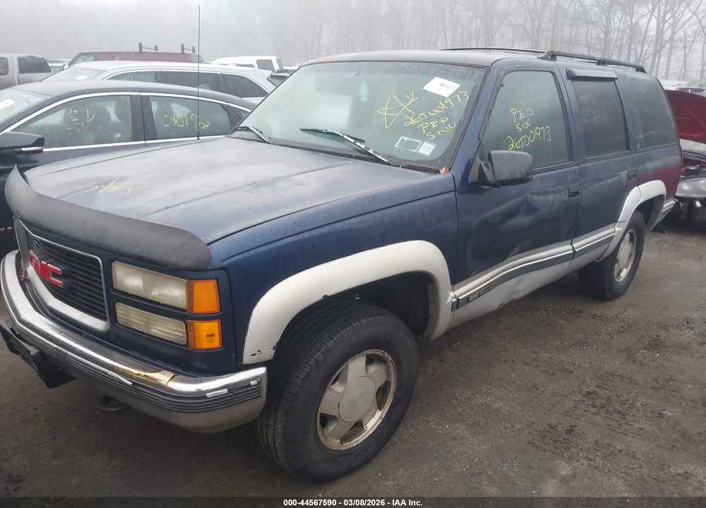 1996 GMC YUKON VIN: 1GKEK13R0TJ755345