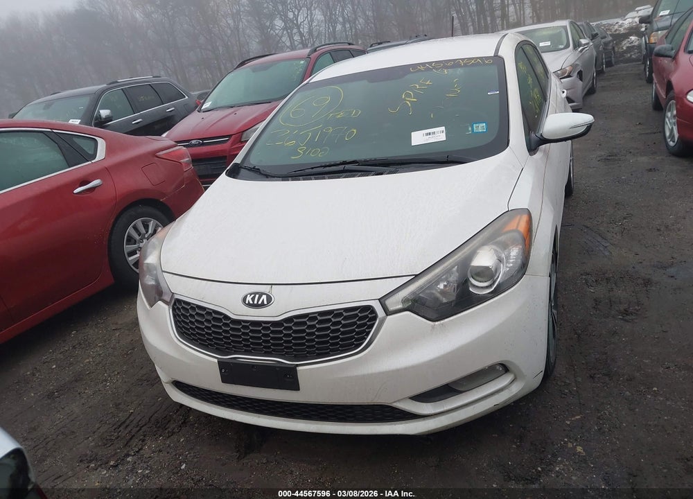 2016 KIA FORTE EX VIN: KNAFX5A86G5627304