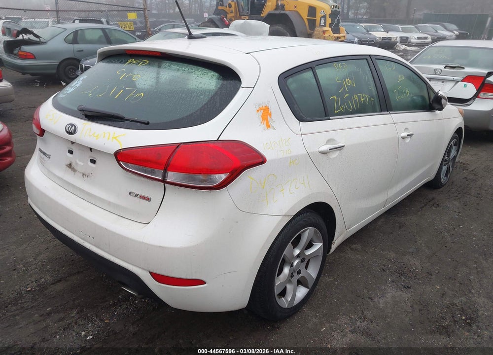 2016 KIA FORTE EX VIN: KNAFX5A86G5627304