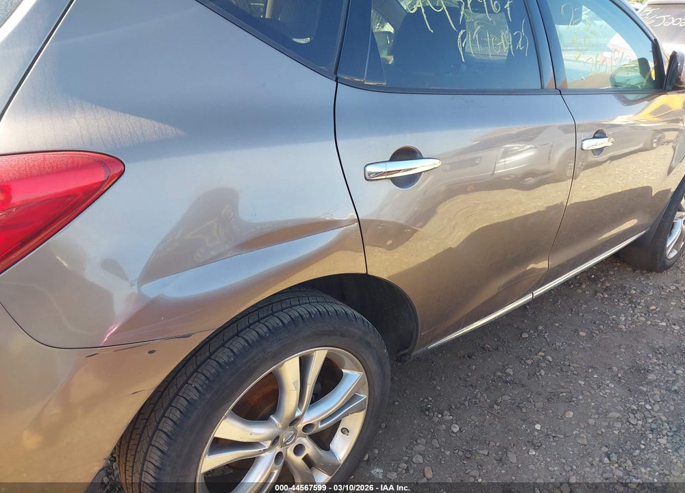 2010 NISSAN MURANO LE VIN: JN8AZ1MU8AW003017