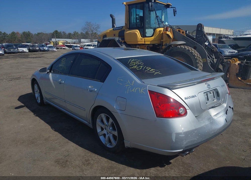 2008 NISSAN MAXIMA 3.5 SE VIN: 1N4BA41E68C836953