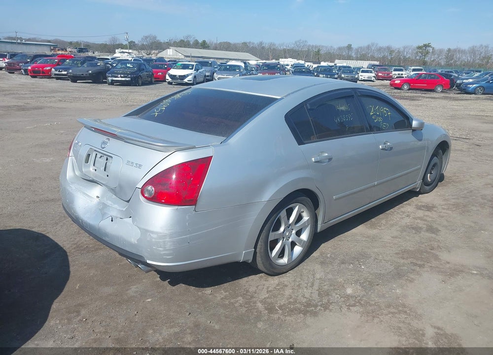 2008 NISSAN MAXIMA 3.5 SE VIN: 1N4BA41E68C836953