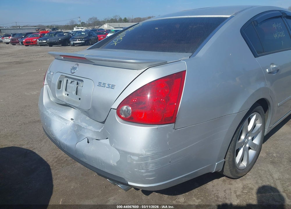 2008 NISSAN MAXIMA 3.5 SE VIN: 1N4BA41E68C836953
