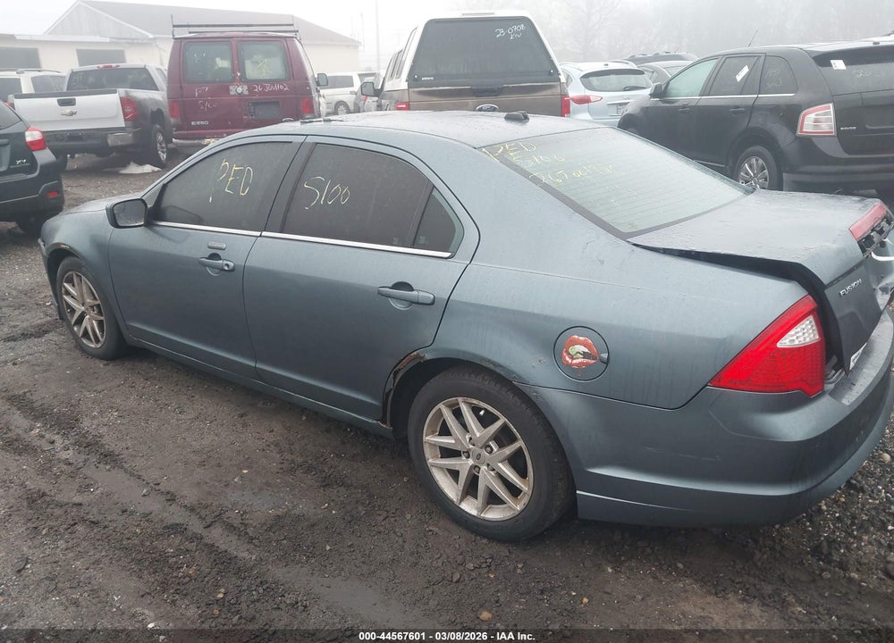 2012 FORD FUSION SEL VIN: 3FAHP0JA3CR209183