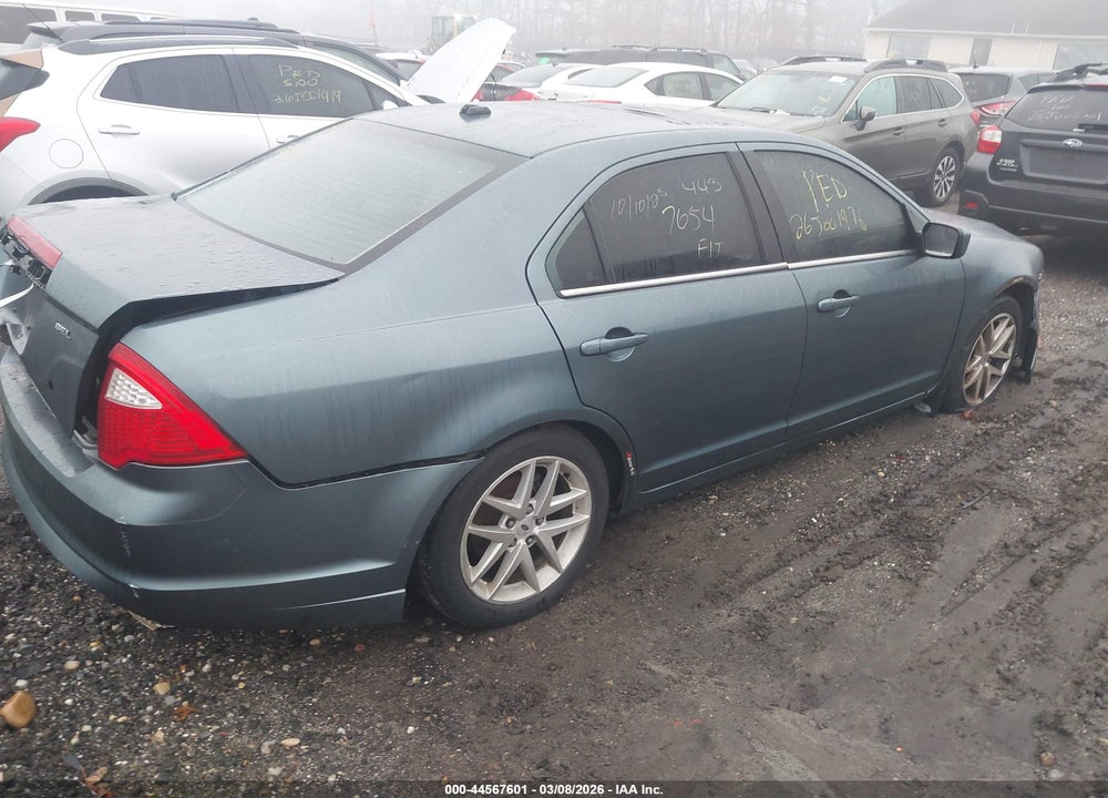 2012 FORD FUSION SEL VIN: 3FAHP0JA3CR209183