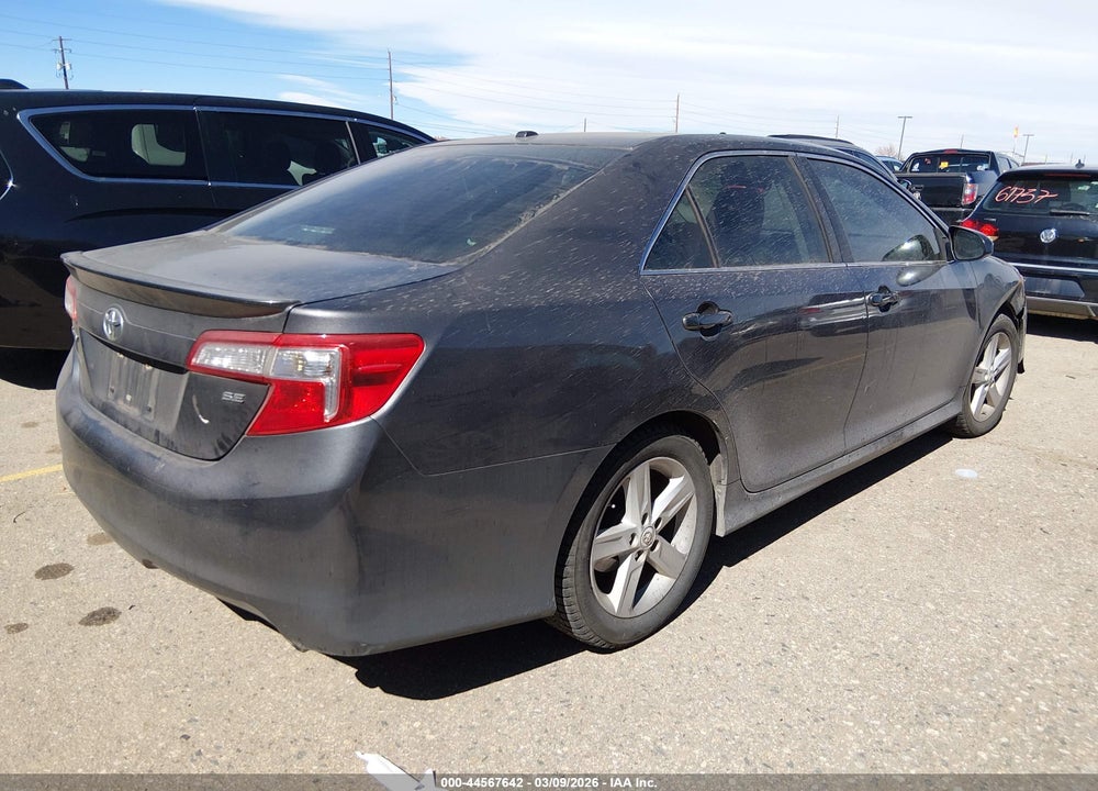 2012 TOYOTA CAMRY SE VIN: 4T1BF1FK6CU143145