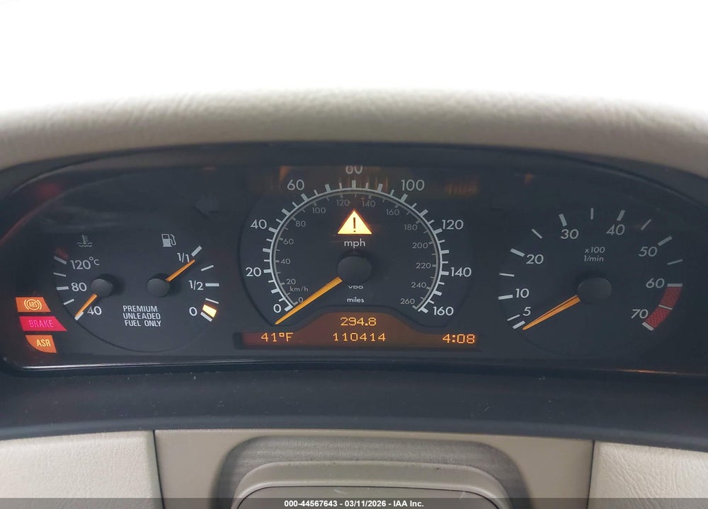 1997 MERCEDES-BENZ E 420 VIN: WDBJF72F7VA571112