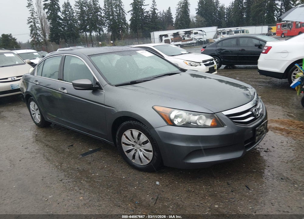 2012 HONDA ACCORD 2.4 LX VIN: 1HGCP2F36CA204856