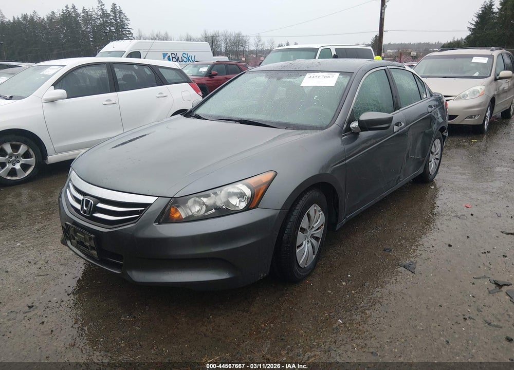 2012 HONDA ACCORD 2.4 LX VIN: 1HGCP2F36CA204856