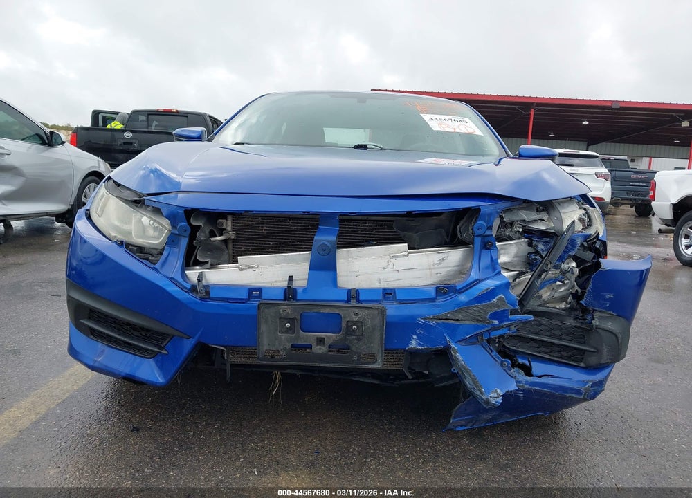 2016 HONDA CIVIC EX VIN: 19XFC2F76GE021552