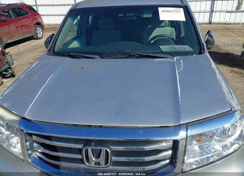 2012 HONDA PILOT EX VIN: 5FNYF3H49CB014804