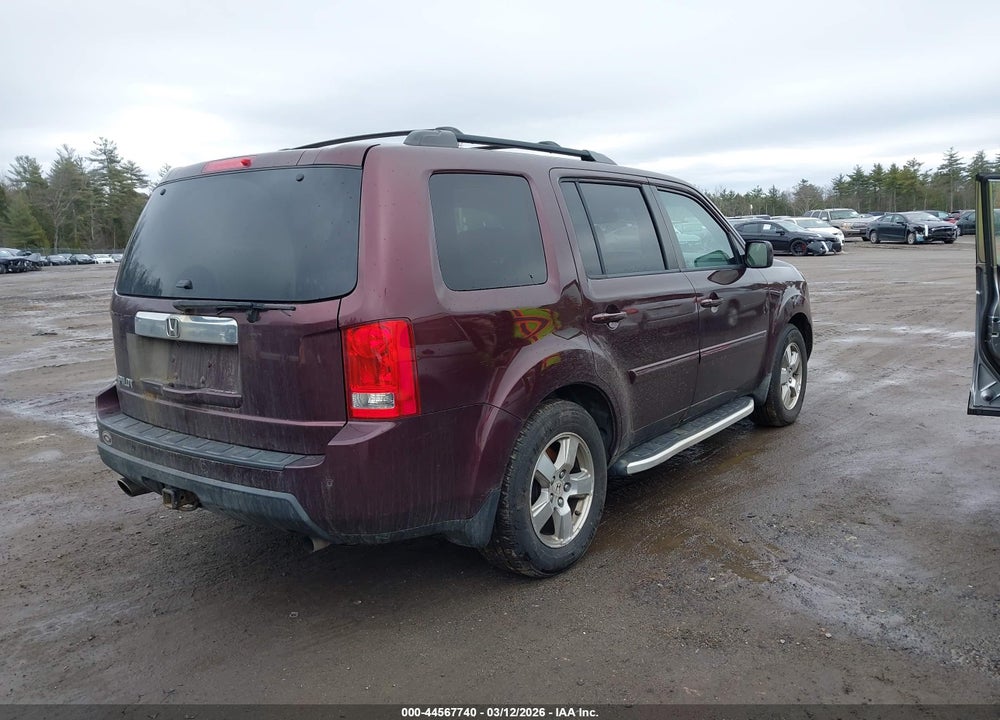 2009 HONDA PILOT EX-L VIN: 5FNYF48589B004871