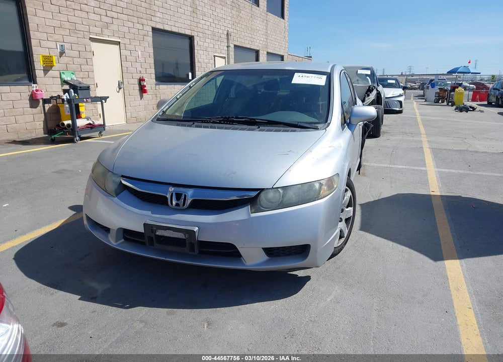2011 HONDA CIVIC LX VIN: 2HGFA1F51BH525097