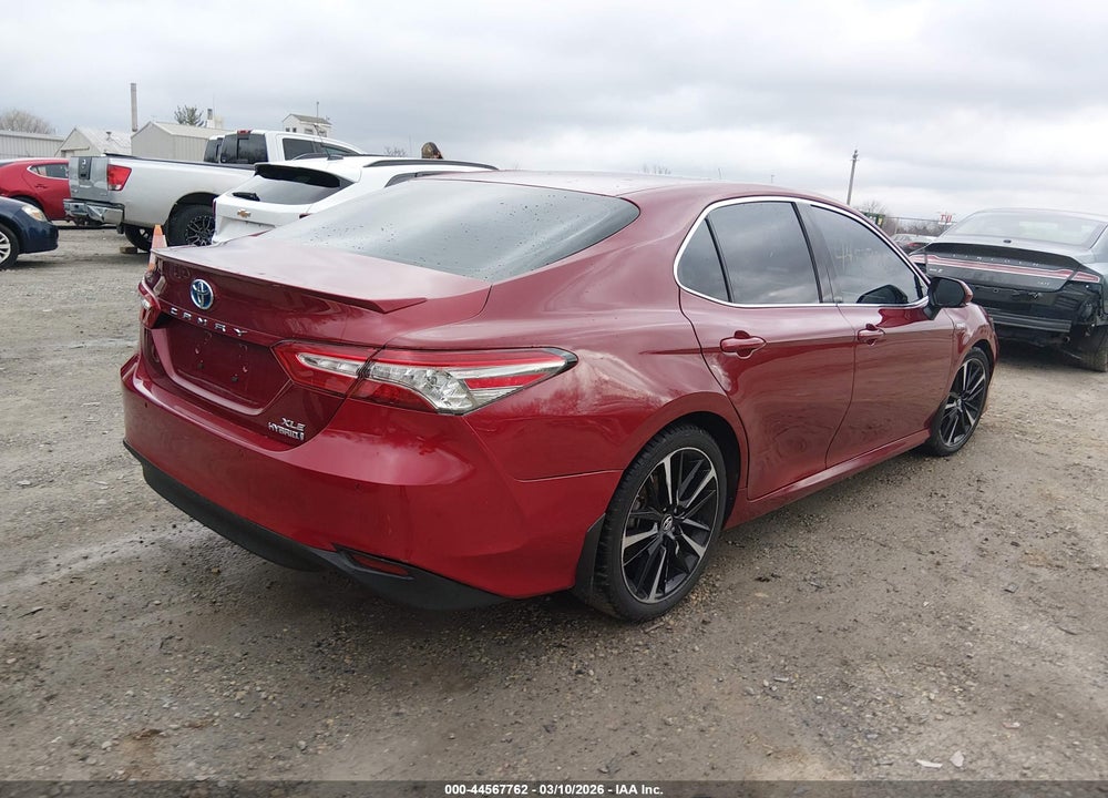 2018 TOYOTA CAMRY HYBRID XLE VIN: 4T1B21HK5JU503558