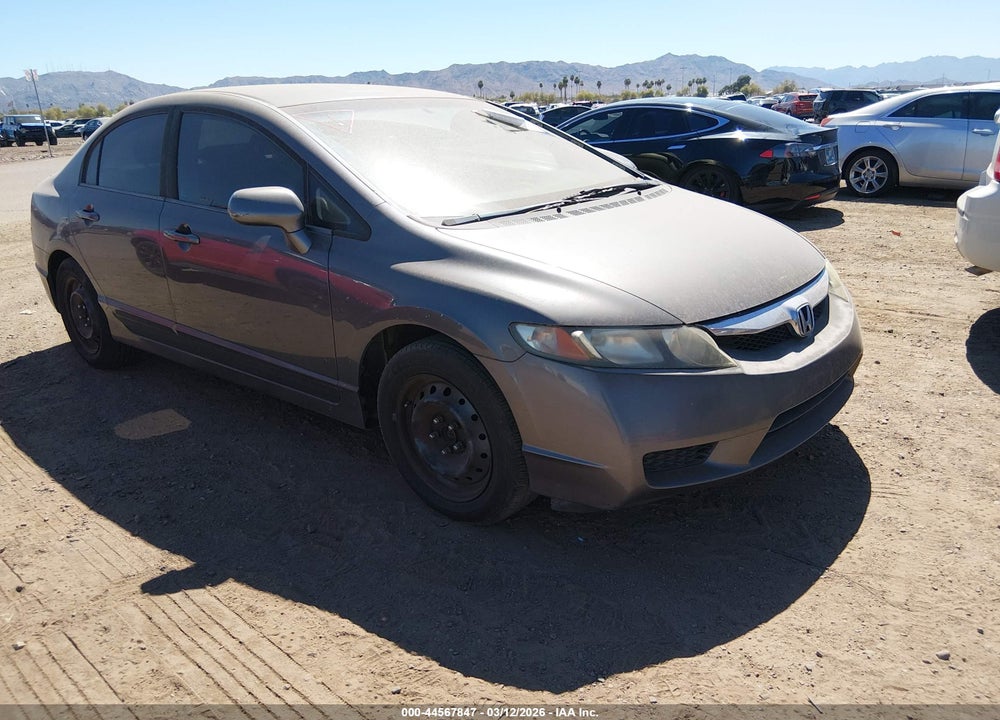 2009 HONDA CIVIC LX VIN: 19XFA15579E010627