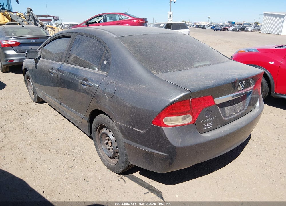 2009 HONDA CIVIC LX VIN: 19XFA15579E010627