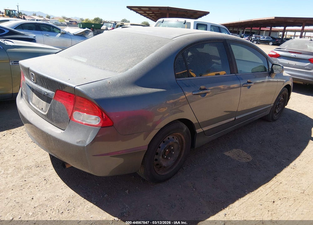 2009 HONDA CIVIC LX VIN: 19XFA15579E010627