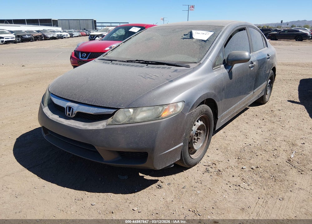 2009 HONDA CIVIC LX VIN: 19XFA15579E010627