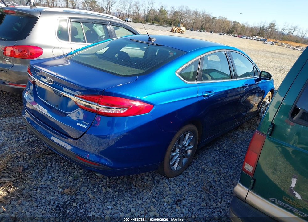 2017 FORD FUSION SE VIN: 3FA6P0HD6HR286581