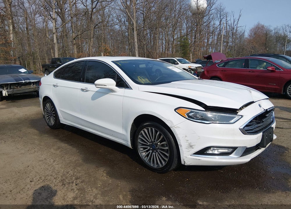 2017 FORD FUSION SE VIN: 3FA6P0T91HR262661