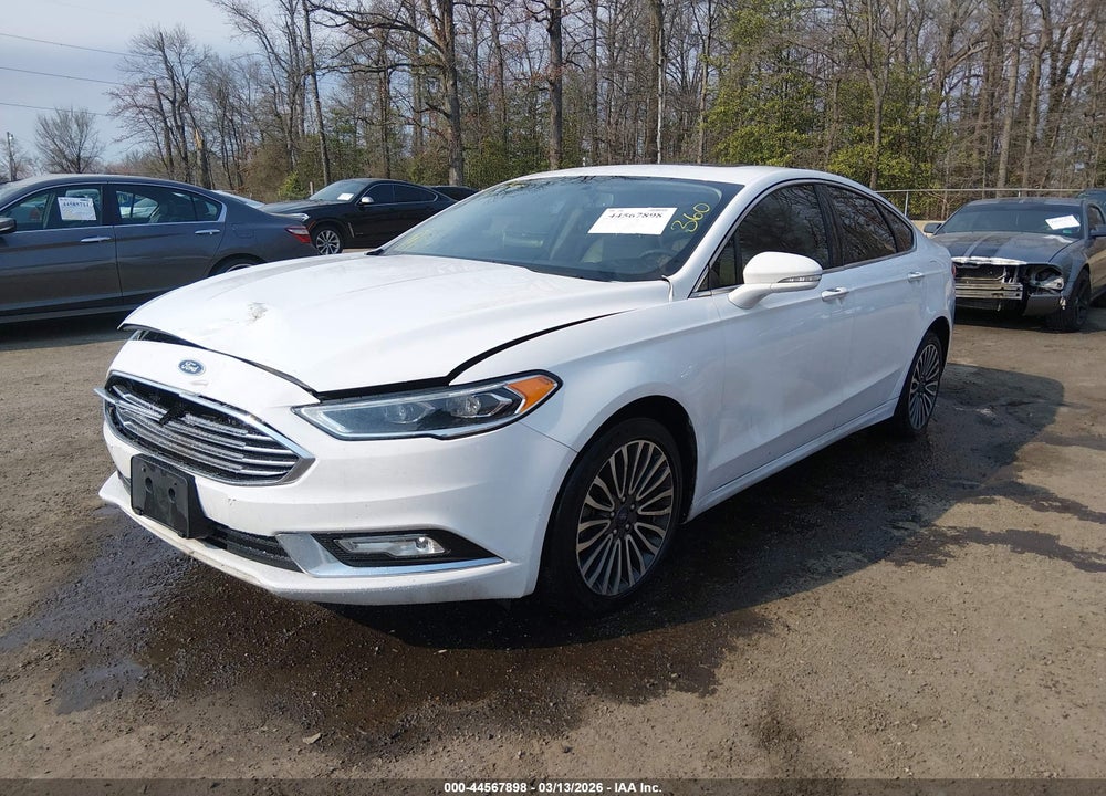 2017 FORD FUSION SE VIN: 3FA6P0T91HR262661
