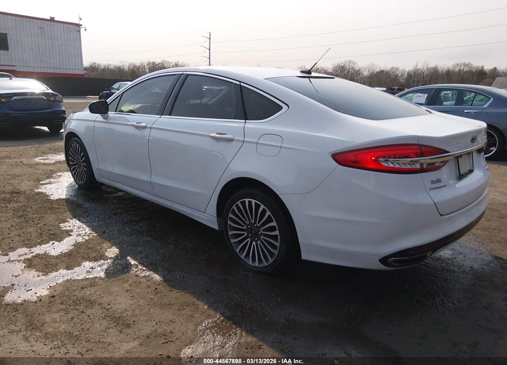 2017 FORD FUSION SE VIN: 3FA6P0T91HR262661