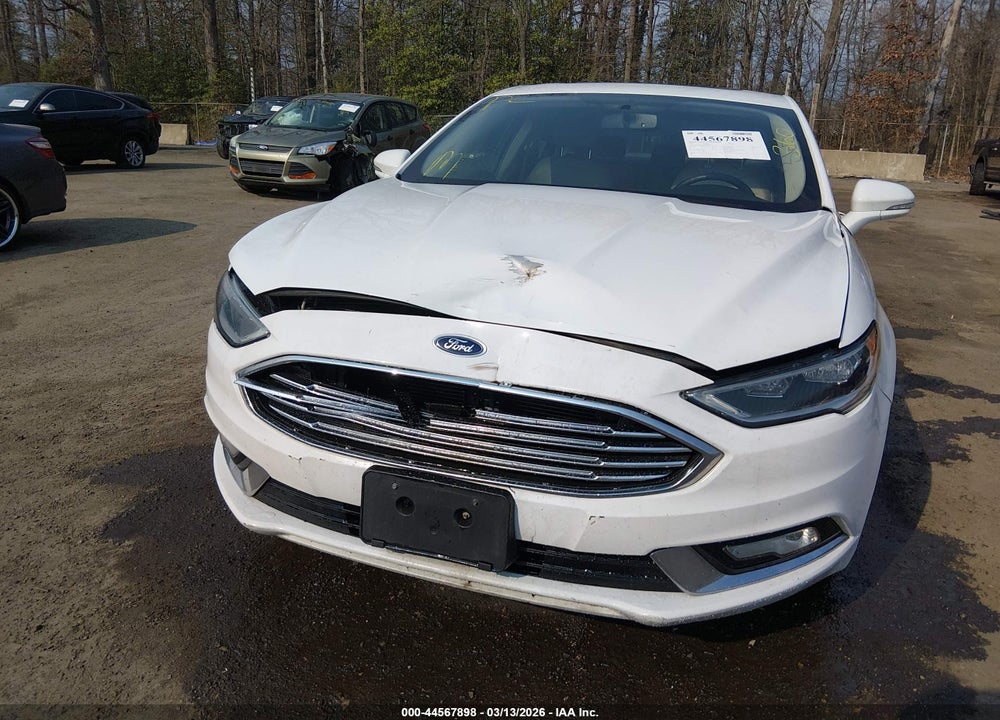 2017 FORD FUSION SE VIN: 3FA6P0T91HR262661
