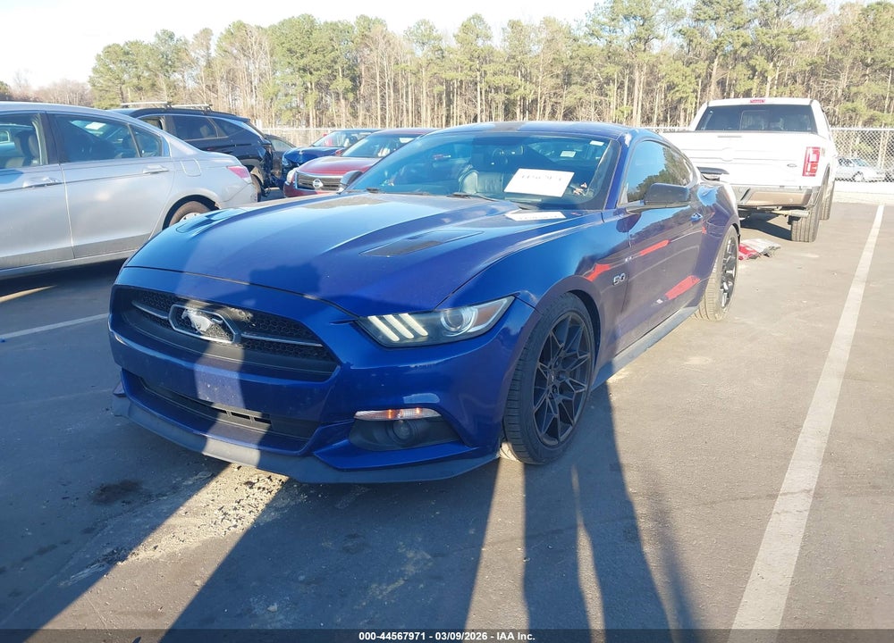 2015 FORD MUSTANG GT PREMIUM VIN: 1FA6P8CFXF5332968