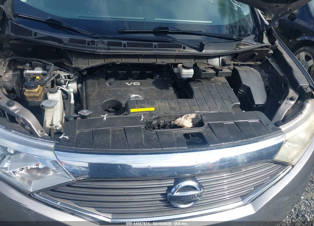 2012 NISSAN QUEST S VIN: JN8AE2KP7C9041743