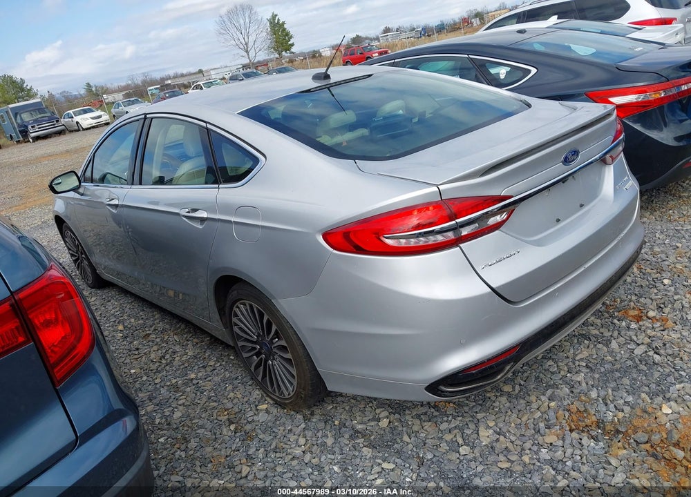 2017 FORD FUSION TITANIUM VIN: 3FA6P0K99HR116428