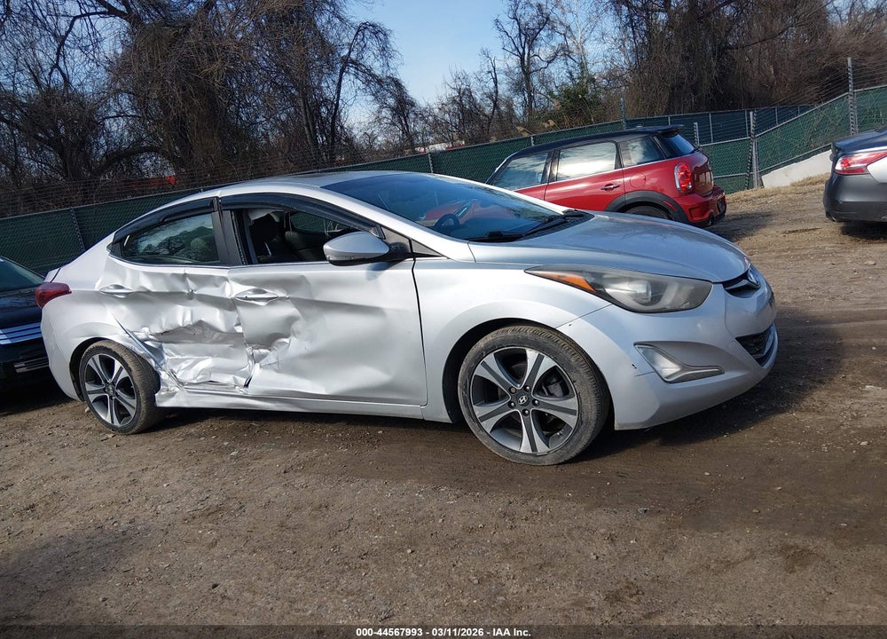 2015 HYUNDAI ELANTRA SPORT VIN: KMHDH4AHXFU250400