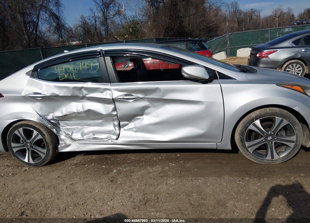 2015 HYUNDAI ELANTRA SPORT VIN: KMHDH4AHXFU250400