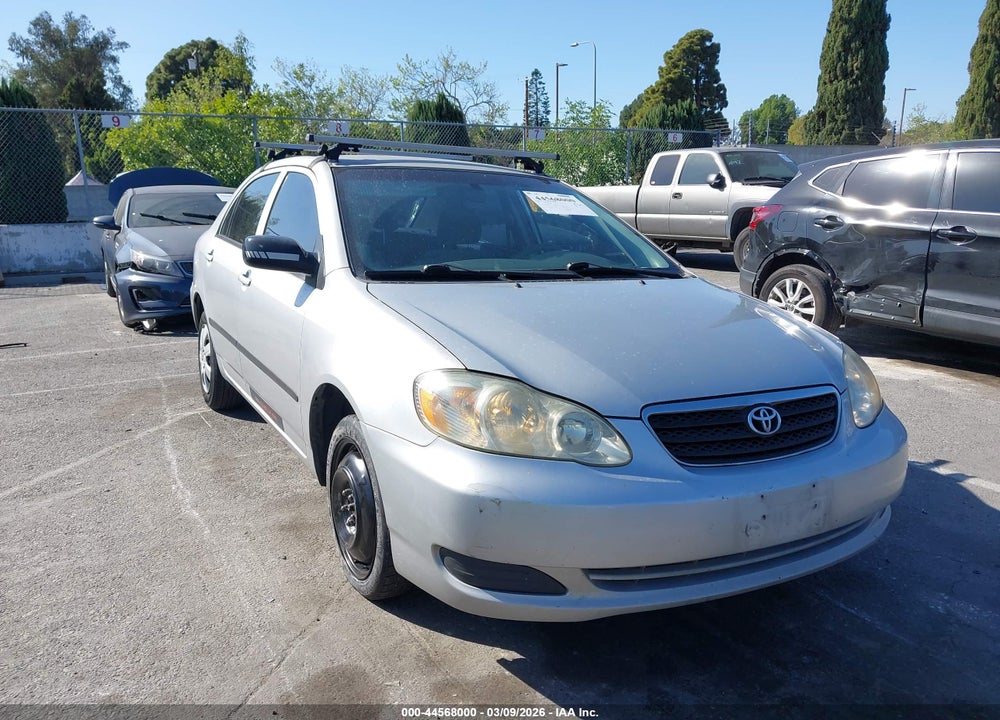 2007 TOYOTA COROLLA CE VIN: JTDBR32E770102818