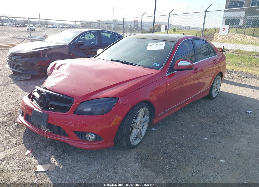 2008 MERCEDES-BENZ C 350 SPORT VIN: WDDGF56X88F160706