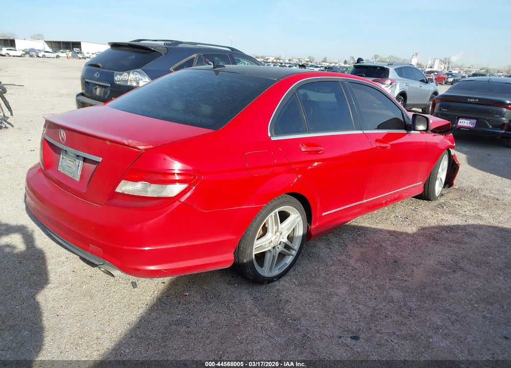 2008 MERCEDES-BENZ C 350 SPORT VIN: WDDGF56X88F160706